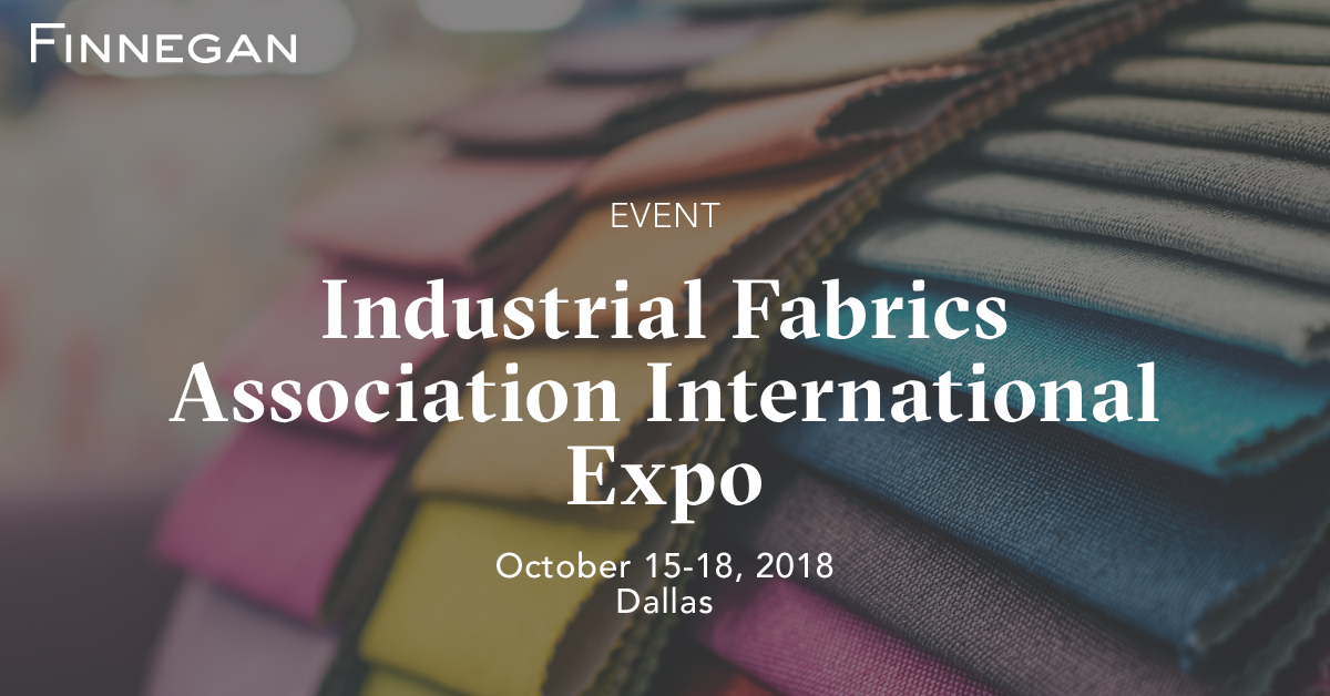 Industrial Fabrics Association International Expo Events Finnegan
