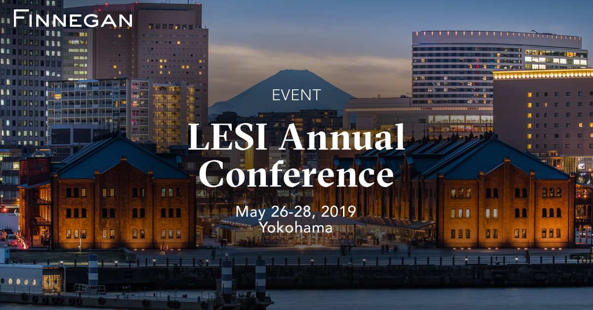 LESI Annual Conference (2019) Events Finnegan Leading IP Law Firm