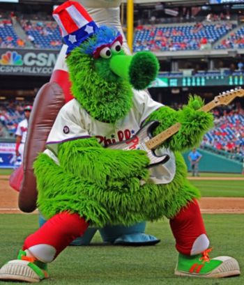 The Philadelphia Phillies Are Phighting for Their Rights to the Phanatic, Finnegan