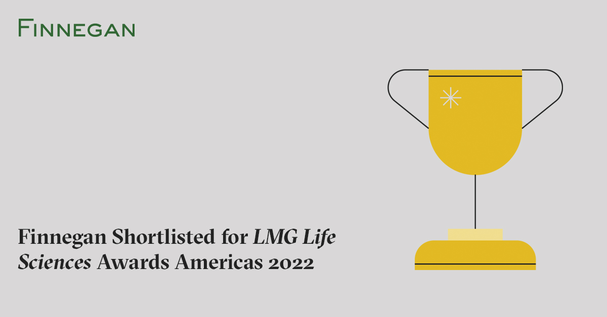 Finnegan Shortlisted for LMG Life Sciences Awards Americas 2022