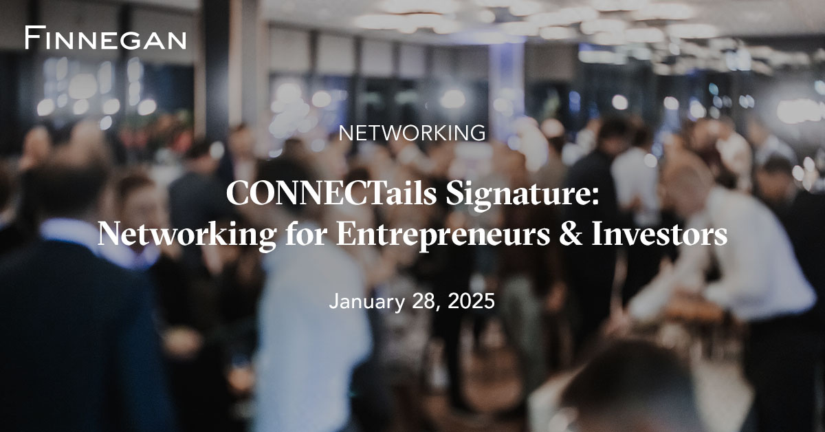 CONNECTails Signature: Networking for Entrepreneurs & Investors ...