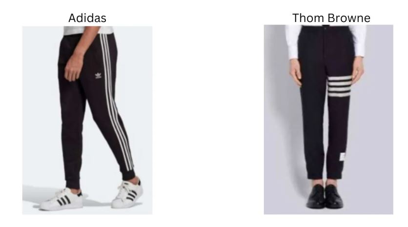 three stripes clothing