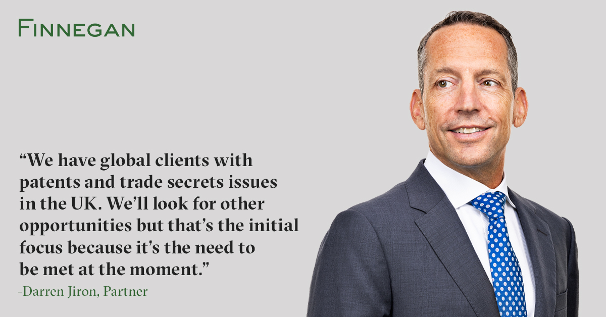 An American Abroad 10 years of Finnegan in the UK Finnegan Leading