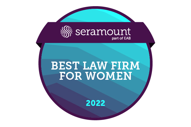 Link to Finnegan press release about Seramount naming Finnegan one of the best law firms for women