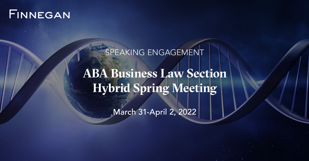 ABA’s Business Law Section Hybrid Spring Meeting 2022 Events