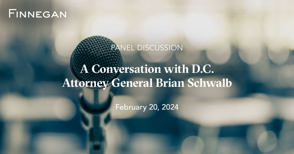 A Conversation with D.C. Attorney General Brian Schwalb | Events ...