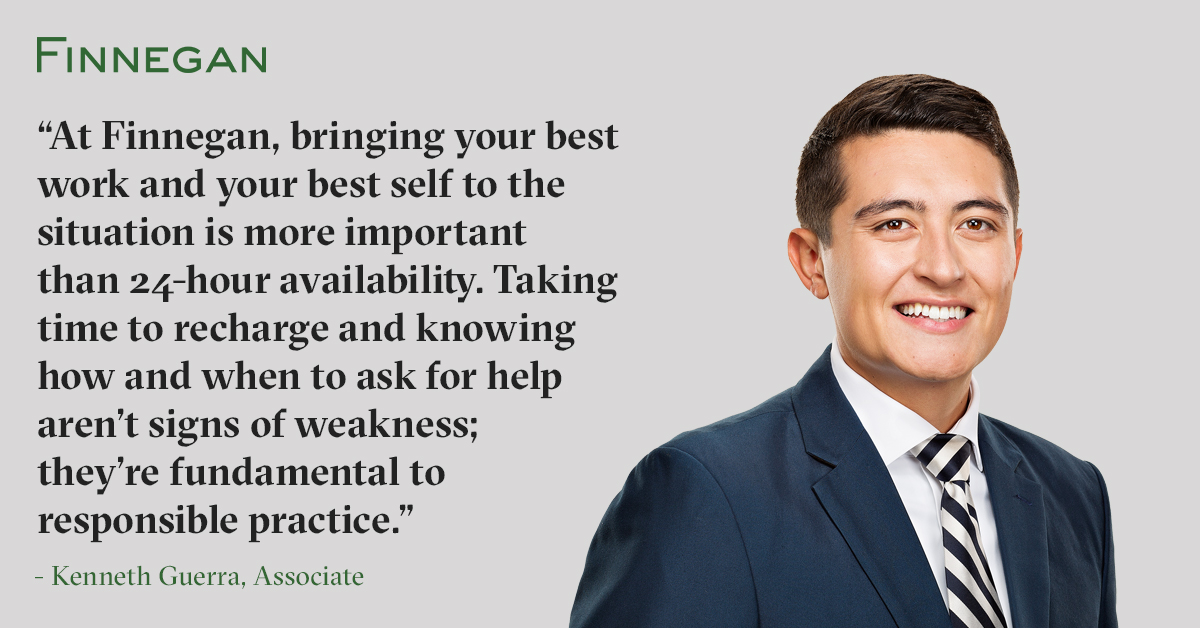 Deep in the Trenches New Attorneys Define Their Success Finnegan