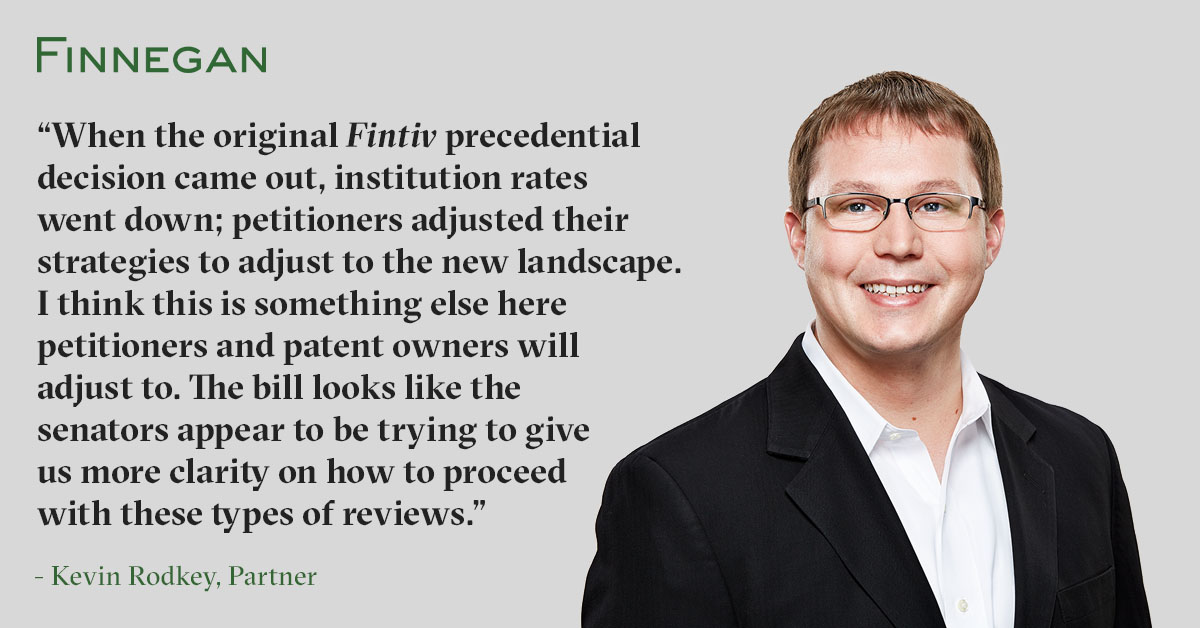 Fintiv Denials Are Down, But Bill Banning Them Still Has Teeth