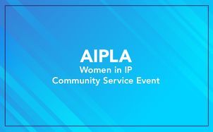 AIPLA Women in IP DC Community Service Event 2022