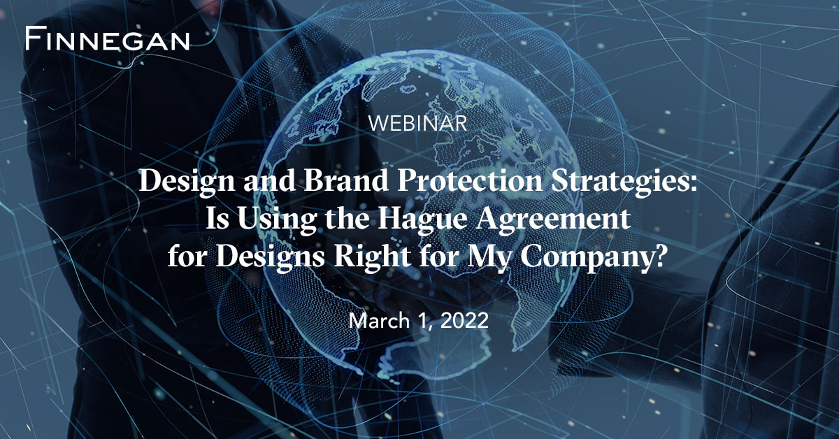 Design and Brand Protection Strategies Is Using the Hague Agreement