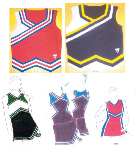 cheerleader uniform design