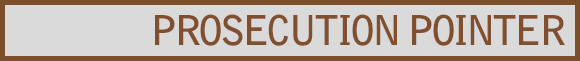 Prosecution First Blog Pointer
